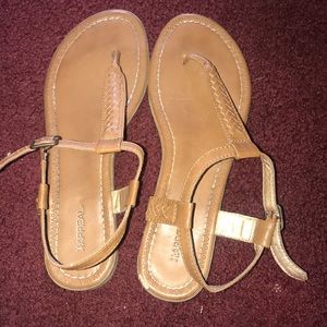 Brown sandals
